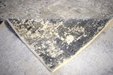 Gray Modern Abstract Wool And Viscose 8x10 Area Rug