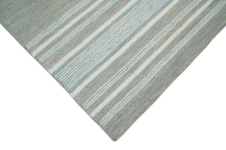 Gray Modern Style Hand Tufted Wool Area Rug