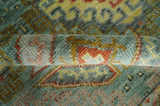 Gray, Silver and Beige Oriental Traditional Hand Knotted Custom Made Wool Area Rug, Living Room and Bedroom Rug