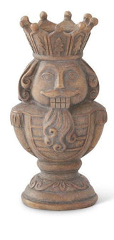 Gray Washed Nutcracker Tealight Candle Holders-Christmas Decoration-Parc Decor