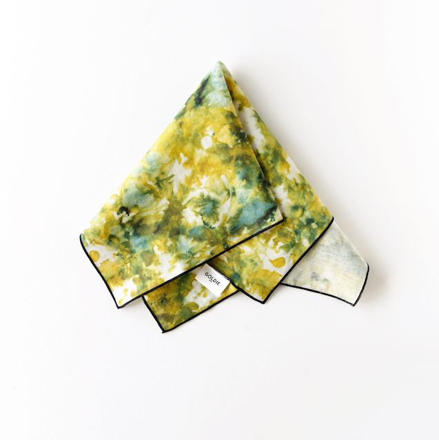 Green Marble Napkin-Napkins-Parc Decor