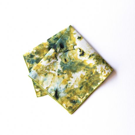 Green Marble Napkin-Napkins-Parc Decor