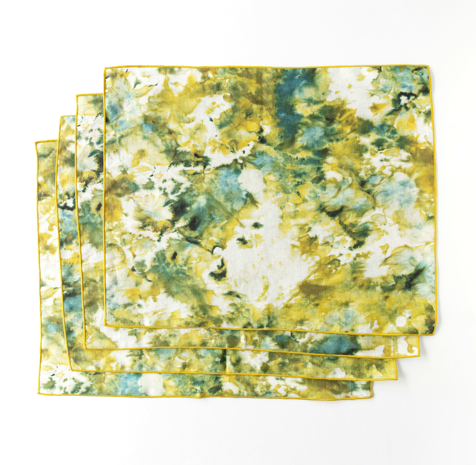 Green Marble Placemat-Placemats-Parc Decor