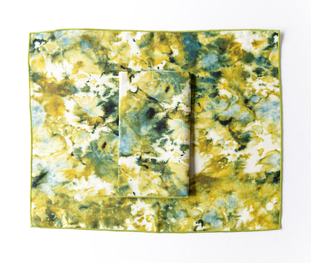 Green Marble Placemat-Placemats-Parc Decor