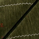 Green Modern Design Hand Loomed Wool Area Rug