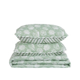 Green Seashell Quilt - Emerald Bay-Quilts-Parc Decor