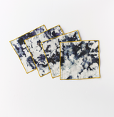 Grey Marble Cocktail Napkins-cocktail napkin-Parc Decor