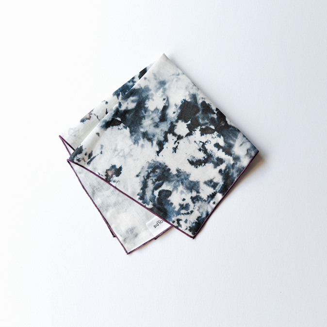 Grey Marble Napkin-Napkins-Parc Decor