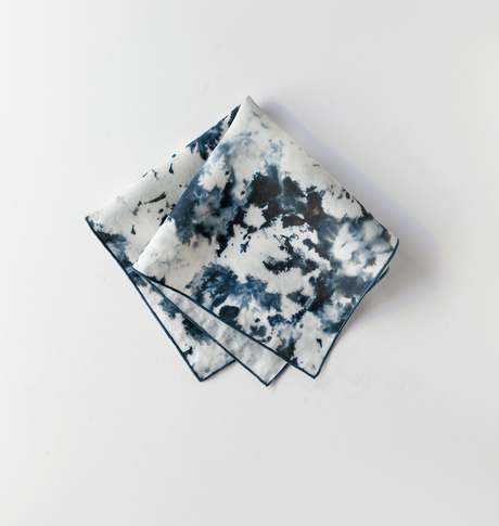 Grey Marble Napkin-Napkins-Parc Decor