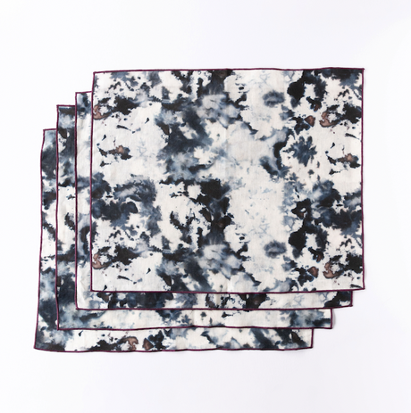 Grey Marble Placemat-Placemats-Parc Decor