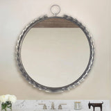 Grey Modern Classic Sunset Wall Mirror