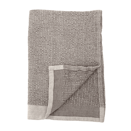 Grey Waffle Weave Kitchen Towels, Set of 2-Kitchen Linens-Parc Decor