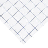 Grid Printed Cotton Percale Duvet Set
