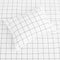 Grid Printed Cotton Percale Duvet Set-Duvets-Parc Decor