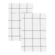 Grid Printed Cotton Percale Pillowcases-Pillow Case-Parc Decor