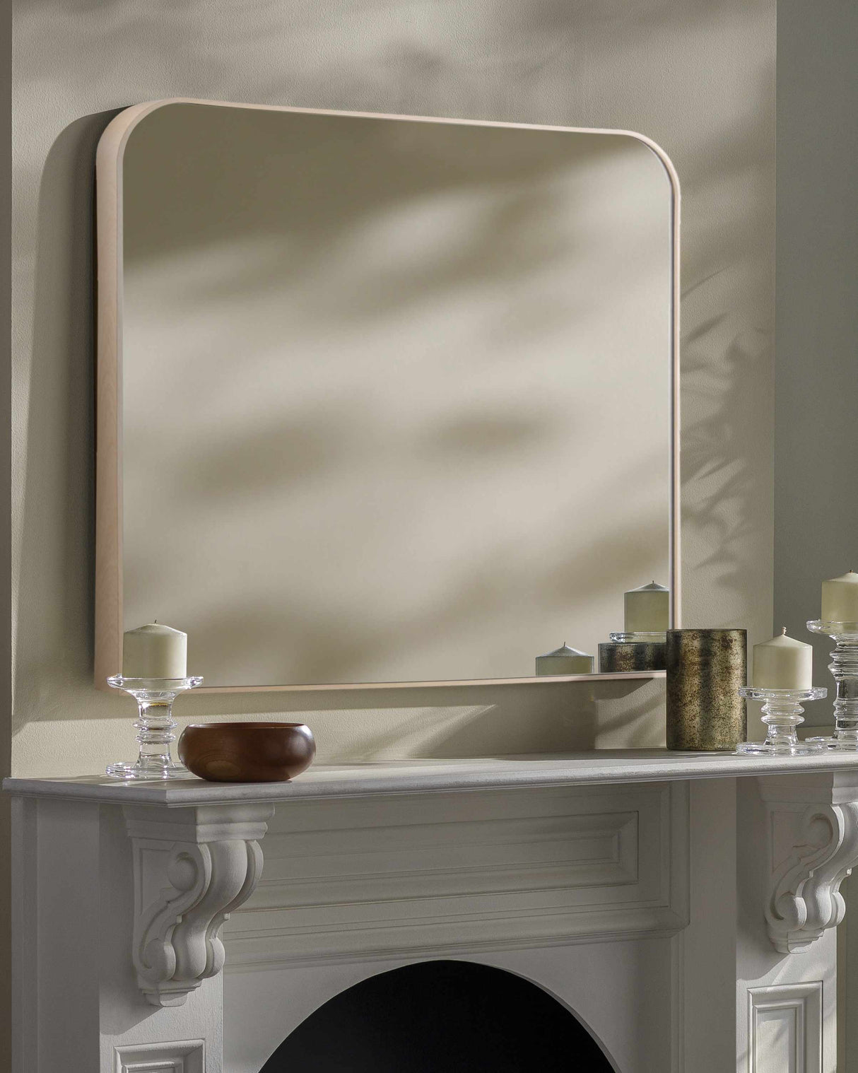 Grimisuat Dark Red Mirror-Mirrors-Parc Decor