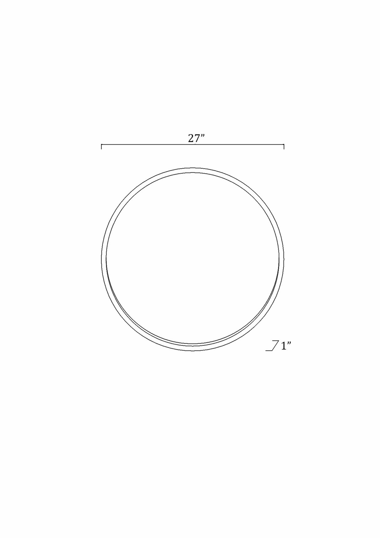 Guindarohan Gold Frame Round Mirror-Mirrors-Parc Decor