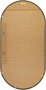 Hagenburg Black Iron Frame Mirror-Mirrors-Parc Decor