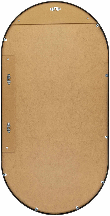 Hagenburg Black Iron Frame Mirror-Mirrors-Parc Decor