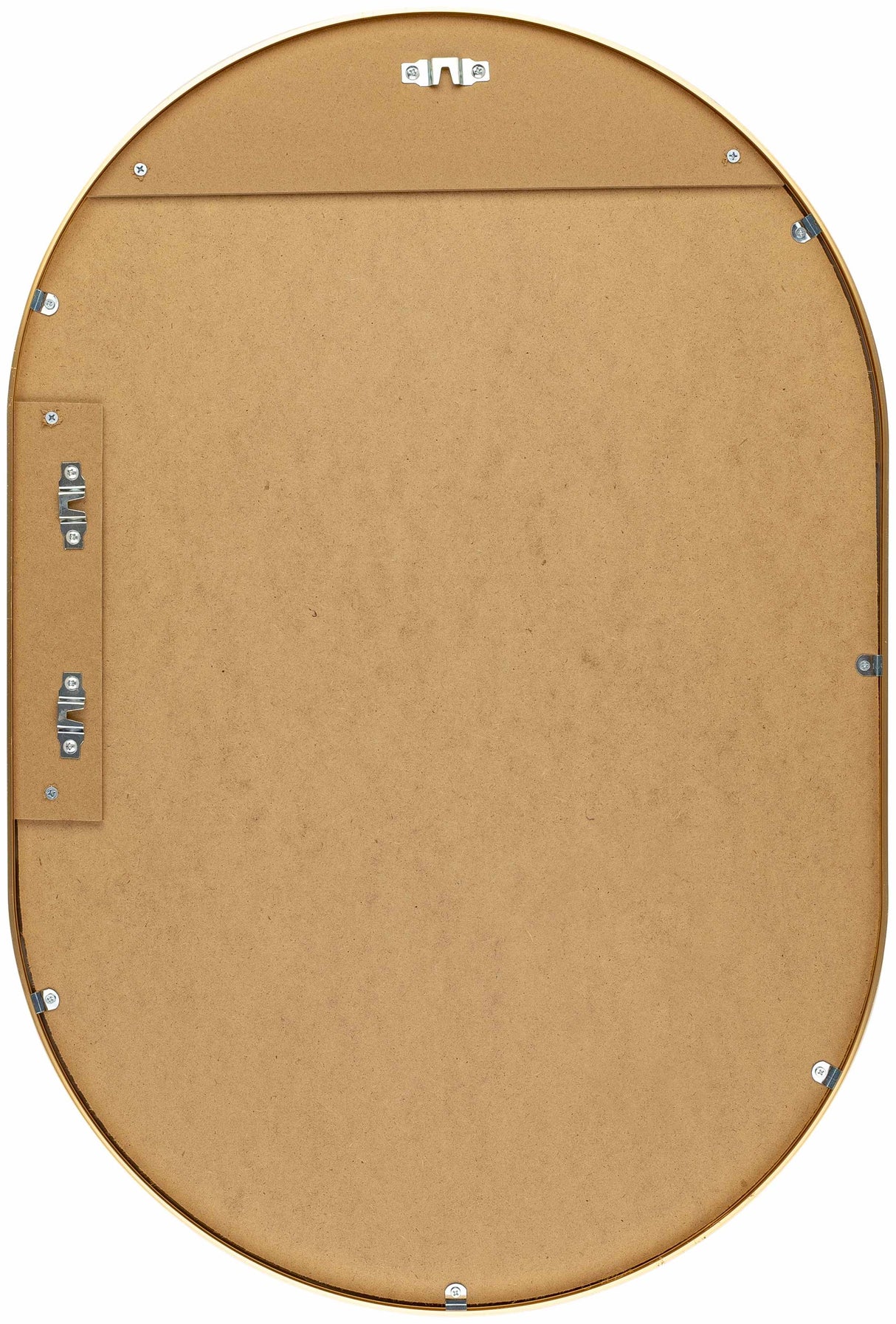 Hagenburg Gold Iron Frame Mirror-Mirrors-Parc Decor