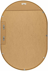 Hagenburg Gold Iron Frame Mirror-Mirrors-Parc Decor