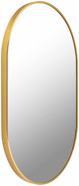 Hagenburg Gold Iron Frame Mirror-Mirrors-Parc Decor