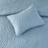 Halo Cotton Voile Hand Stitched Quilt Set