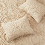 Halo Cotton Voile Hand Stitched Quilt Set