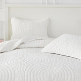 Halo Cotton Voile Hand Stitched Quilt Set