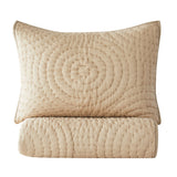 Halo Cotton Voile Hand Stitched Quilt Set-Quilt-Parc Decor