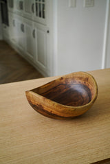 Hand Carved Extra Large Wooden Bowl-Parc Decor