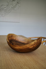 Hand Carved Extra Large Wooden Bowl-Parc Decor
