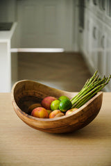 Hand Carved Extra Large Wooden Bowl-Parc Decor