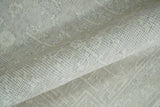Hand Knotted 2x3 Beige and Ivory Traditional Persian Oushak Wool Rug