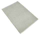 Hand Knotted 2x3 Beige and Ivory Traditional Persian Oushak Wool Rug