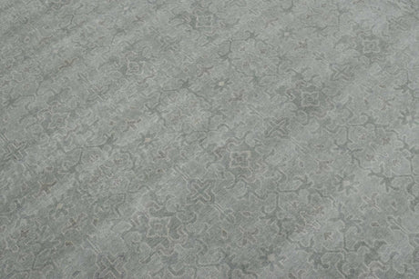 Hand knotted 8x10 Gray Modern Style Wool Area Rug