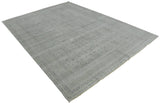 Hand knotted 8x10 Gray Modern Style Wool Area Rug