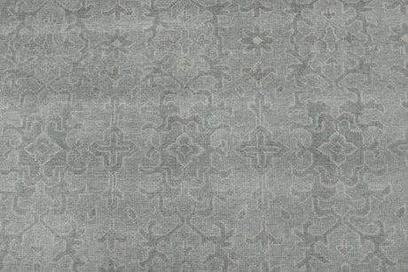 Hand knotted 8x10 Gray Modern Style Wool Area Rug