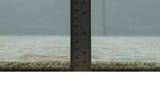 Hand Knotted Beige, Ivory and Gray Traditional Oushak Custom Made Wool Rug