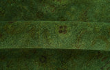 Hand Knotted Green Overdyed Traditional Oushak Design 9x12 Wool Area Rug