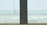 Hand knotted Traditional Oushak Design Blue And Ivory 2x3 Wool Area Rug