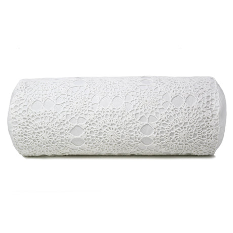 Hand Made Crochet Cotton Neckroll Pillow