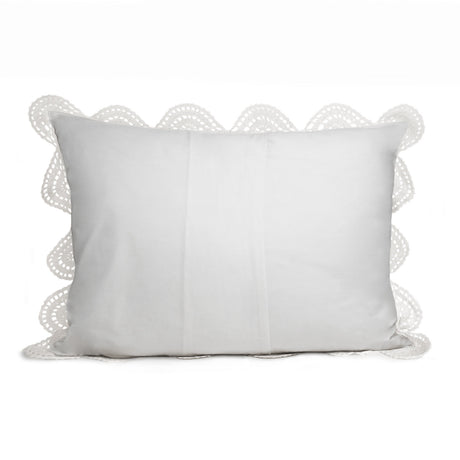 Hand Made Crochet Cotton Pillow Sham Pairs