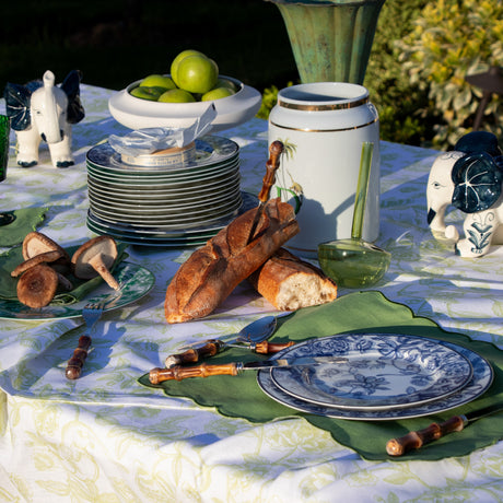 Hand-painted Embera and Nyala Elephants – Pair-Other Table Decoration-Parc Decor