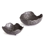 Hand-Sculpted Bronze Decorative Bowls (Set of 2)-Bowl-Parc Decor