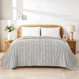 Hand Stitched Block Print Kantha Coverlets-Coverlet-Parc Decor