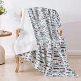 Hand Stitched Block Print Kantha Throws-Throw-Parc Decor