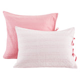 Hand Stitched Reversible Kantha Pillow Sham Pairs