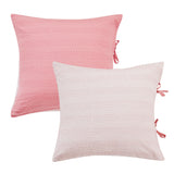 Hand Stitched Reversible Kantha Pillow Sham Pairs