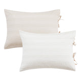 Hand Stitched Reversible Kantha Pillow Sham Pairs